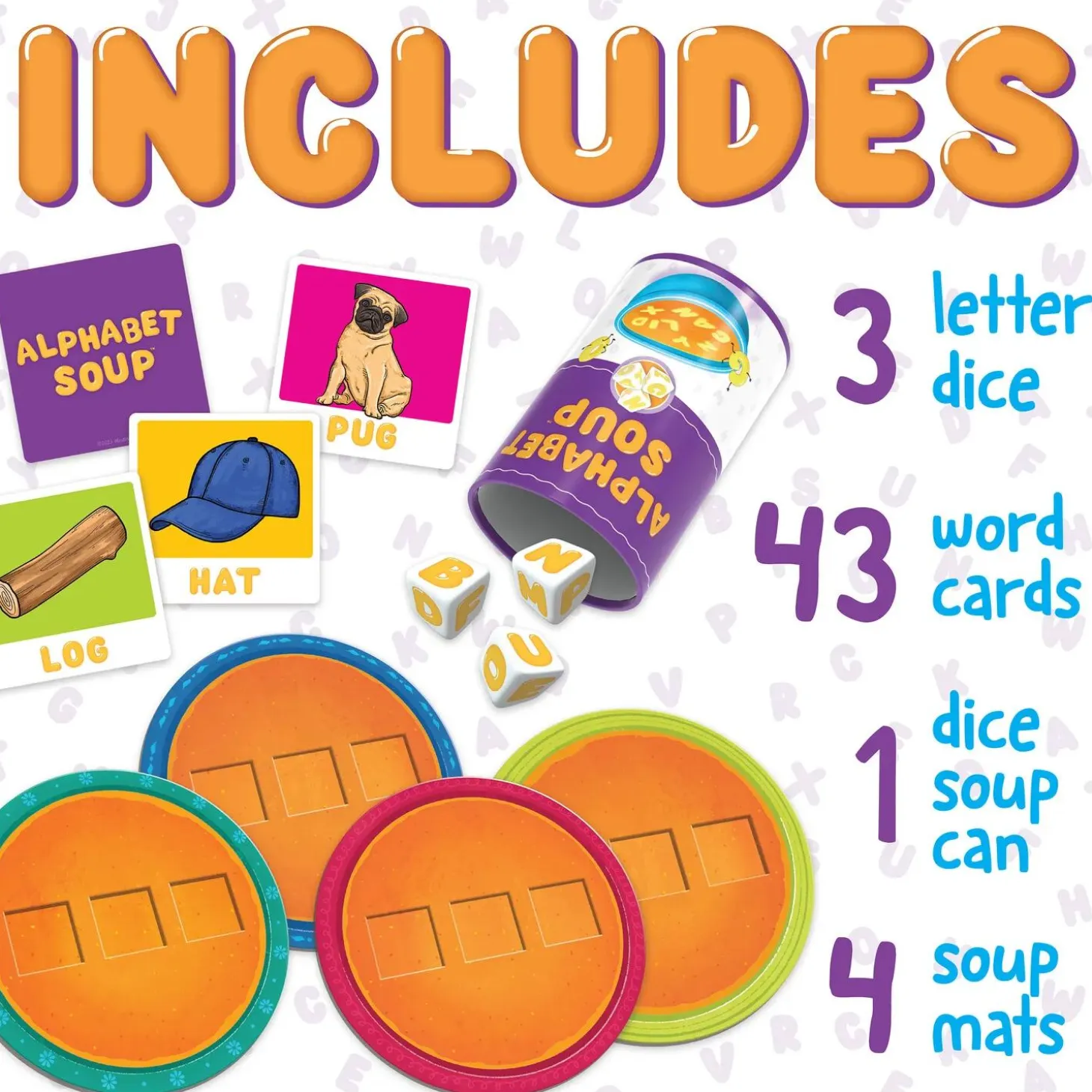 Alphabet Soup Peaceable Kingdom Spelling Game