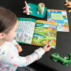 Animals & Pets Sticker Activity Books: Set of 2