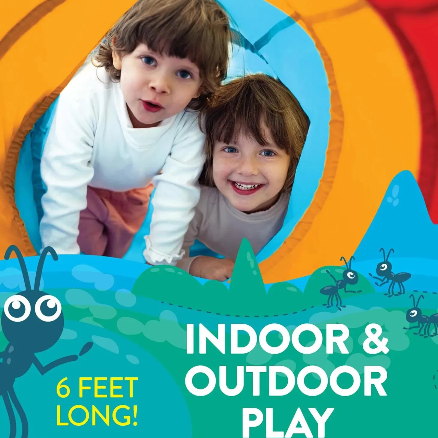 Antsy Pants Pop-Up Crawl Through Play Tunnel