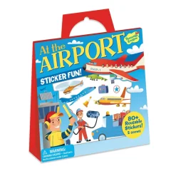 At The Airport Reusable Sticker Tote