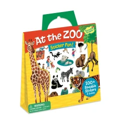 At The Zoo Reusable Sticker Tote