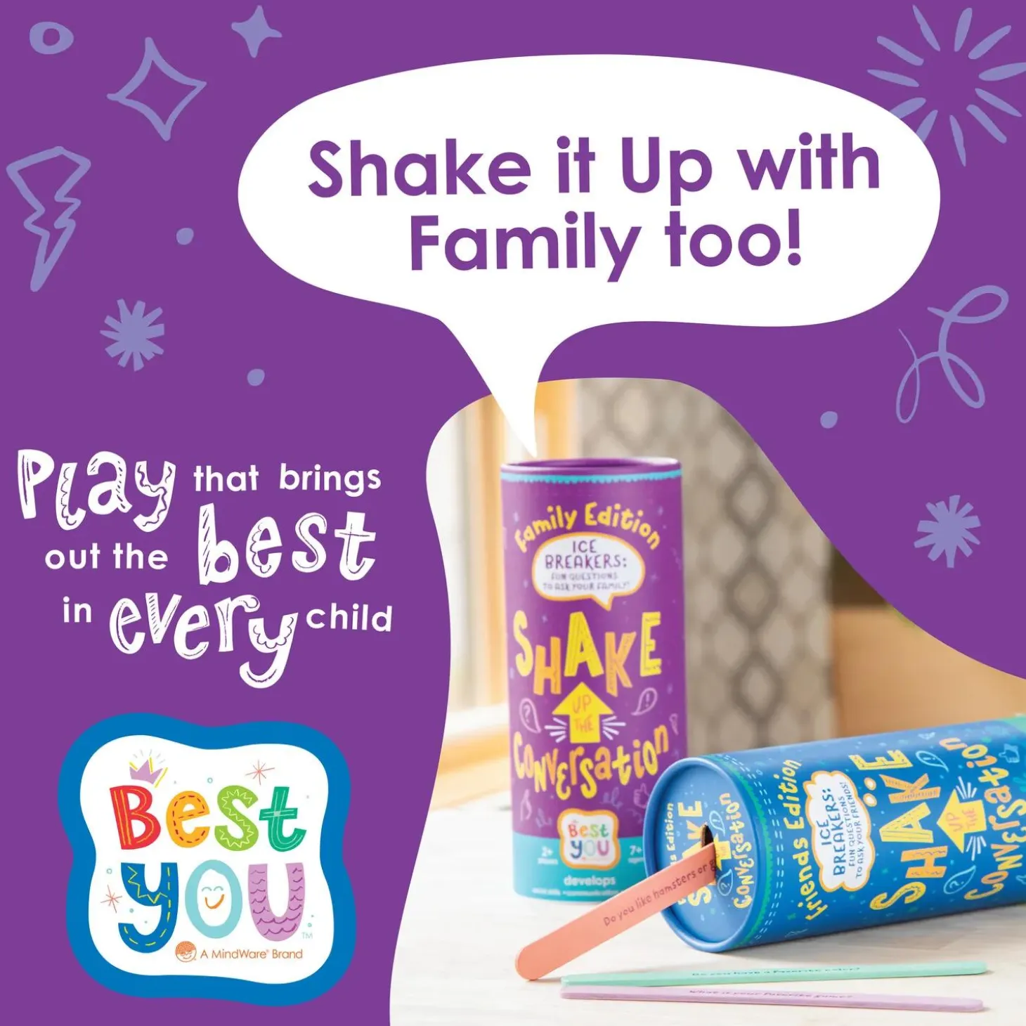 Best You Shake Up the Conversation Friends Edition