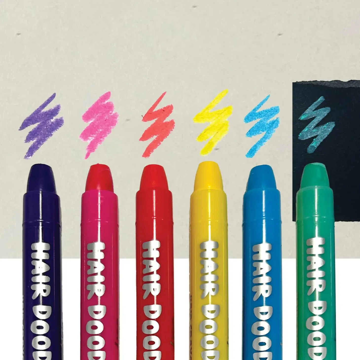 Body Doodlers: Hair, Face & Body Crayons