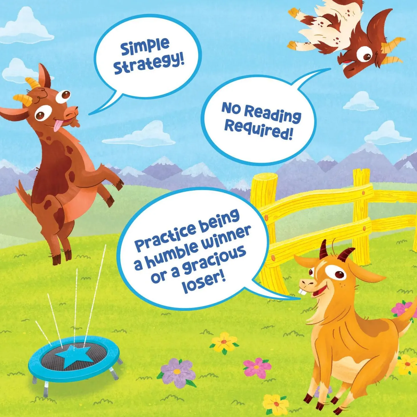 Bouncin’ Billy Goats Strategy Game