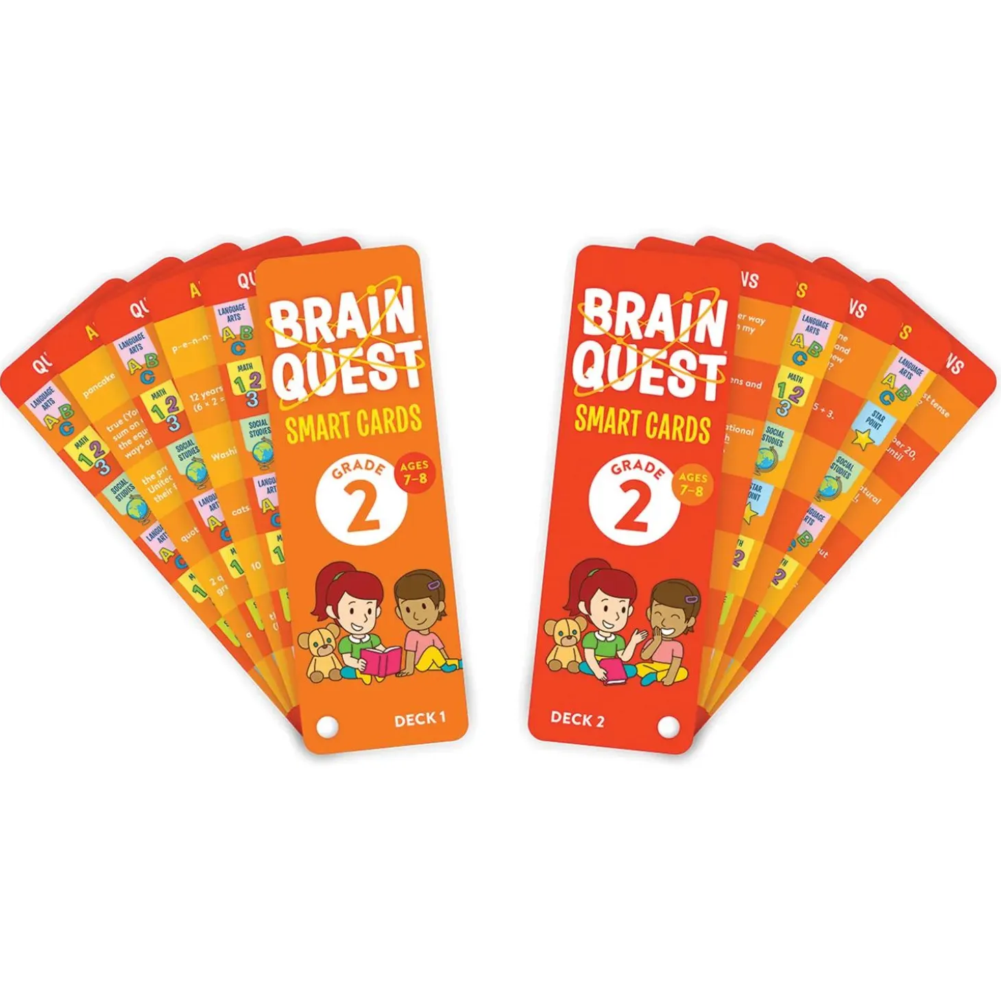 Brain Quest Smart Cards: 2nd Grade (Revised 5th Edition)