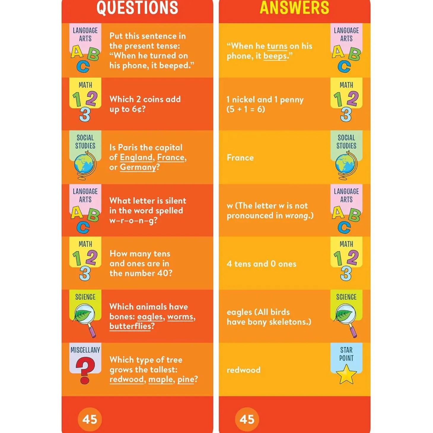 Brain Quest Smart Cards: 2nd Grade (Revised 5th Edition)