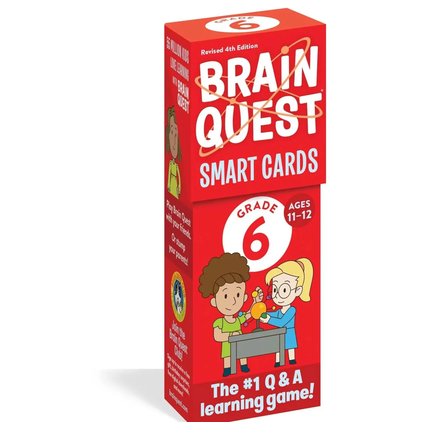 Brain Quest Smart Cards: 6th Grade (Revised 5th Edition)