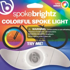 Brightz SpokeBrightz Color‑Morphing LED Bike Spoke Light