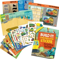 Build It! Construction Sticker Activity Book
