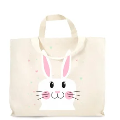 Bunny Tote Bag - Easter Basket Idea