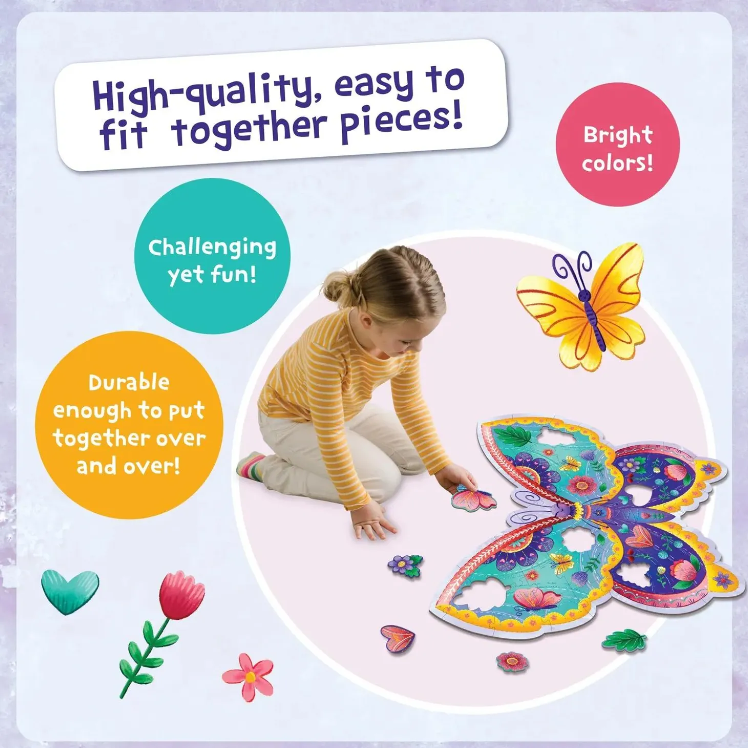 Butterfly Floor Puzzle