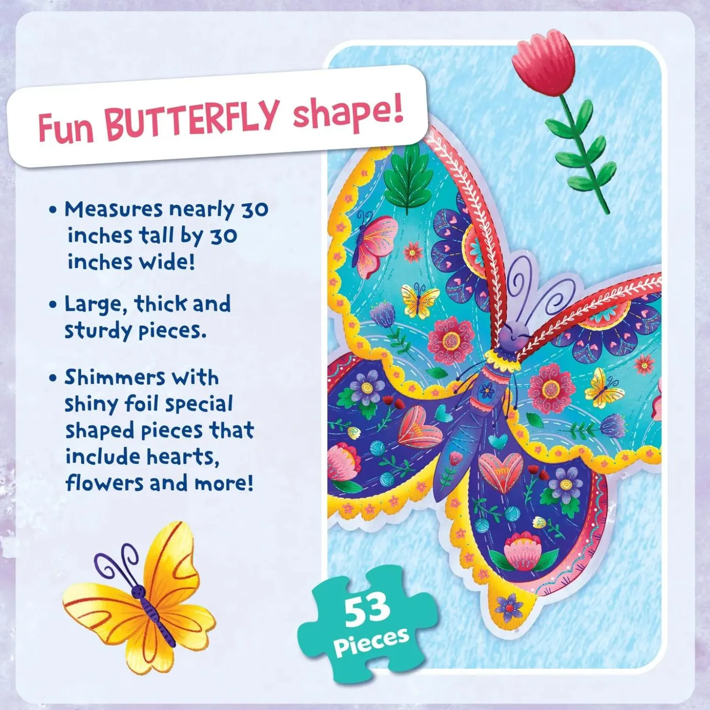 Butterfly Floor Puzzle