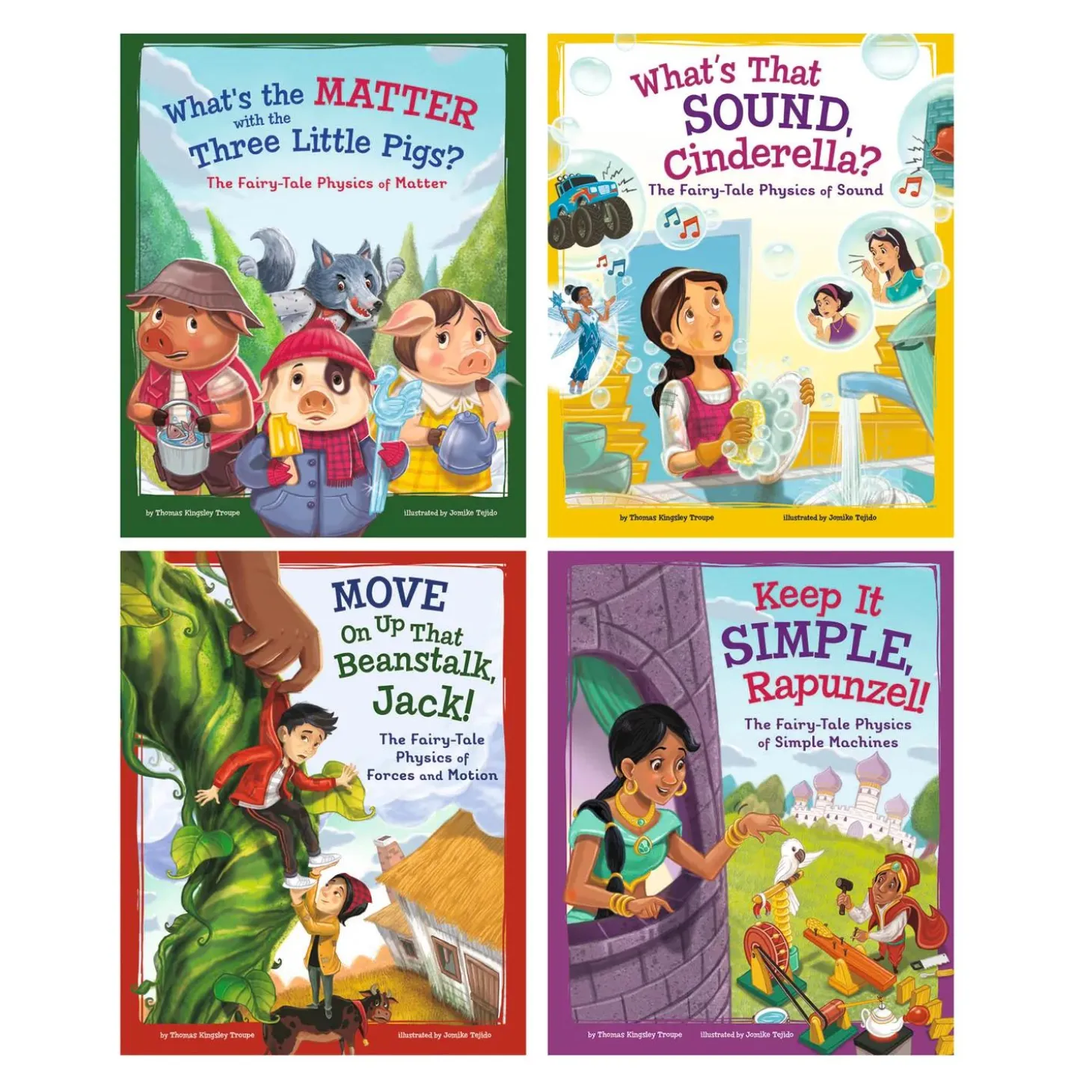 Capstone STEM-Twisted Fairy Tales, set of 4