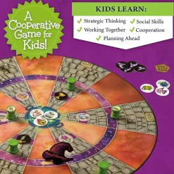 Cauldron Quest Peaceable Kingdom Cooperative Board Game
