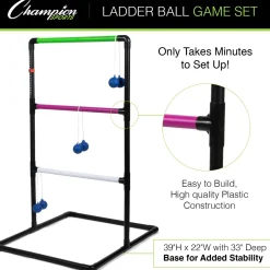 Champion Sports Ladder Ball Game Set