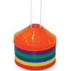 Champion Sports Saucer Field Cone Set, Set of 48