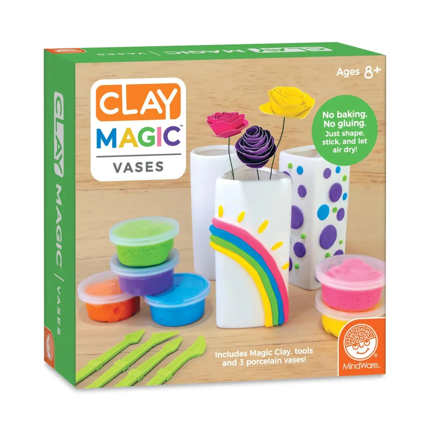 Clay Magic Vases Craft Kit