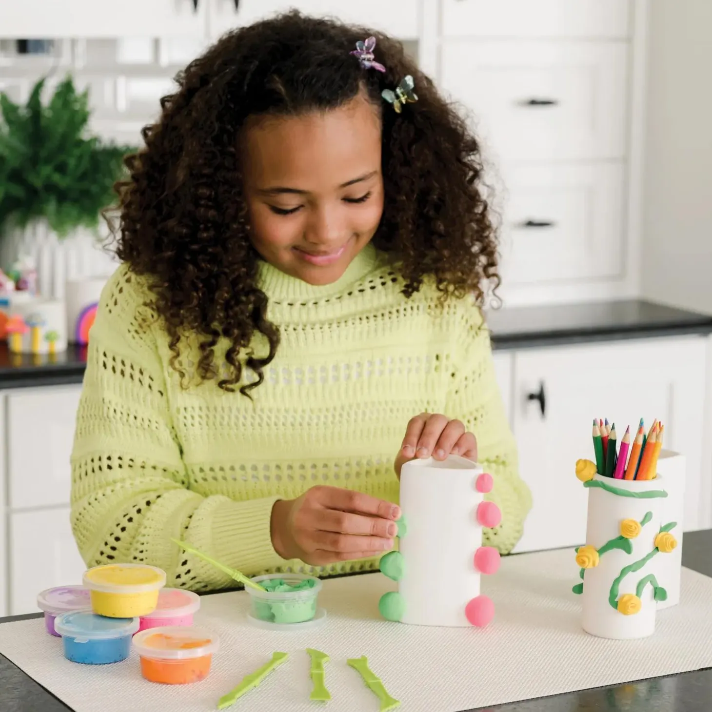 Clay Magic Vases Craft Kit