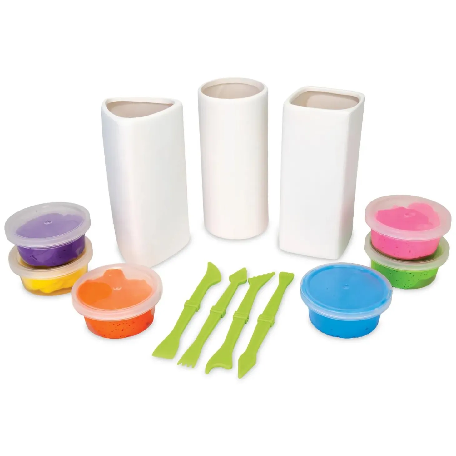 Clay Magic Vases Craft Kit