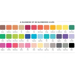 Color by Number Color Counts: Adorable Animals