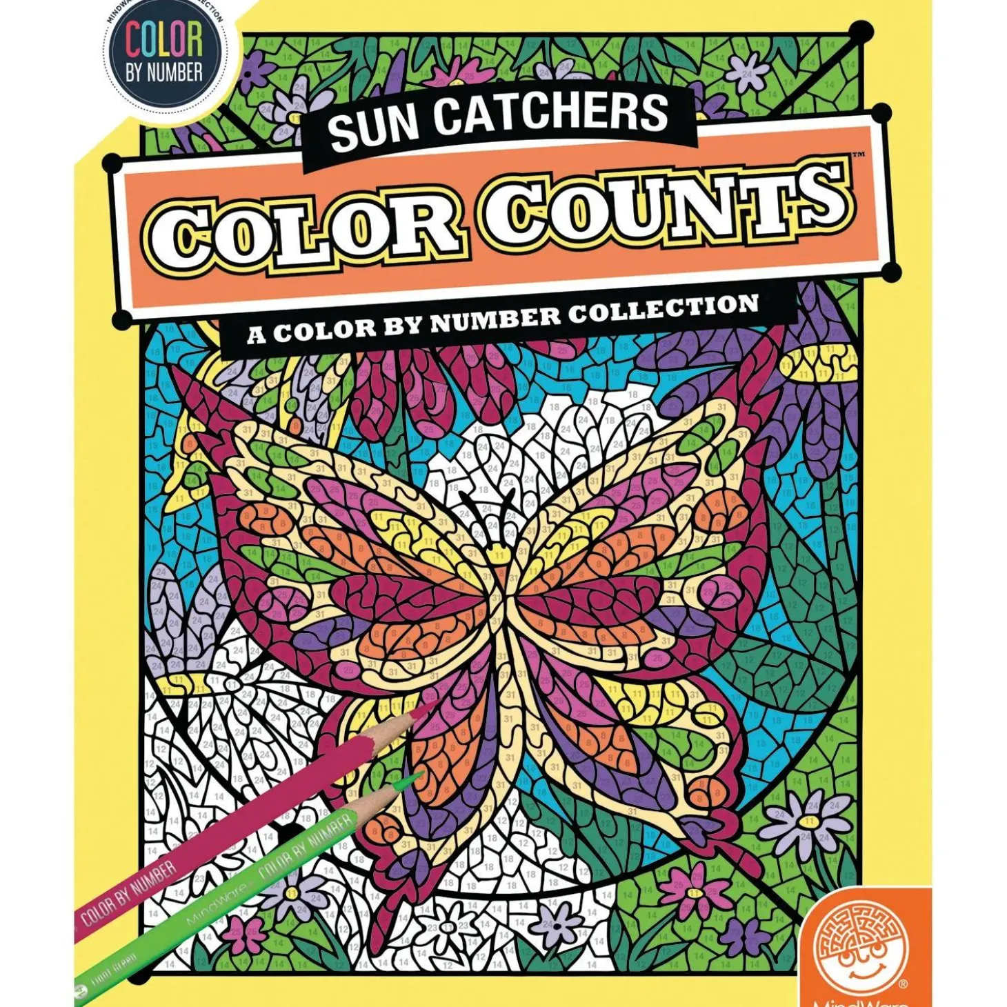 Color by Number Color Counts: Suncatchers