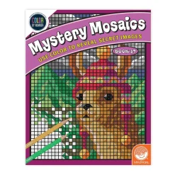 Color By Number Mystery Mosaics: Book 17