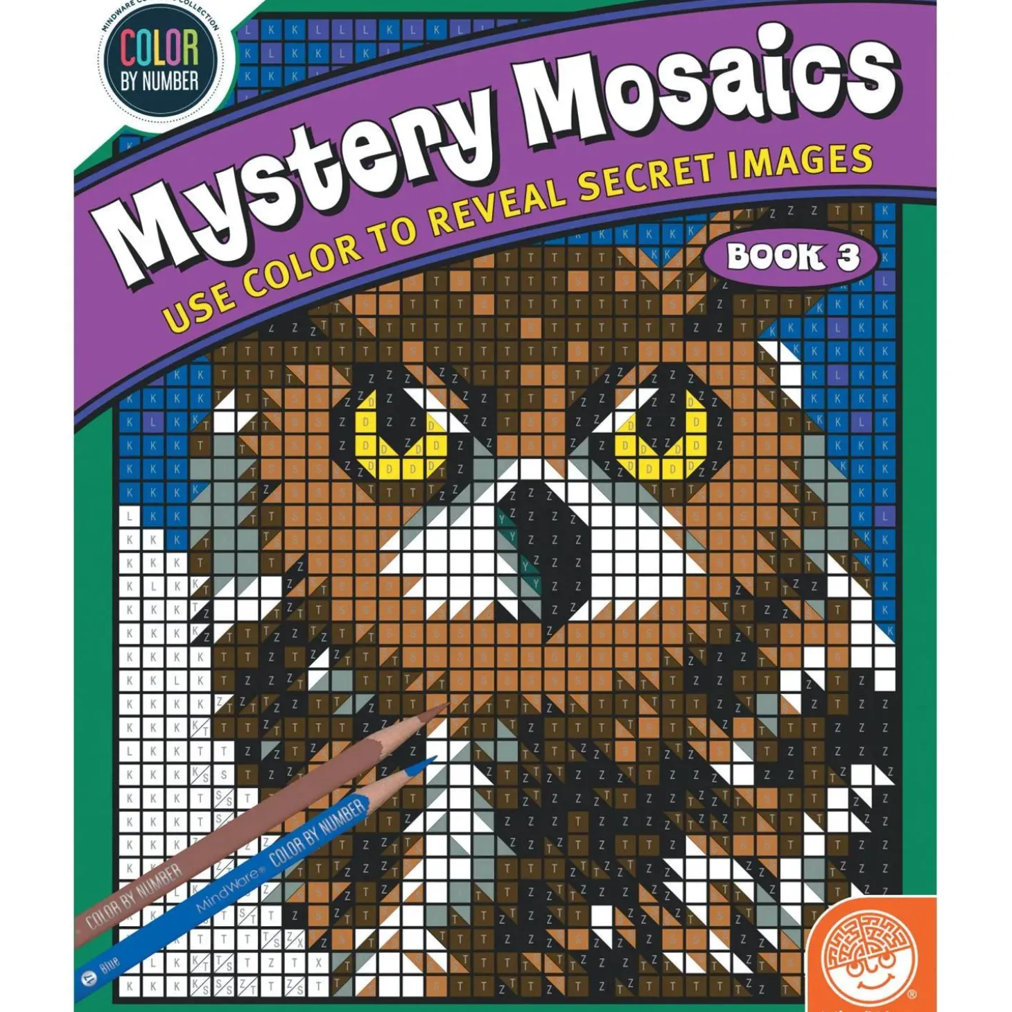 Color By Number Mystery Mosaics: Book 3