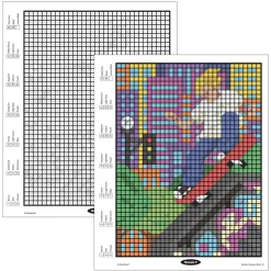 Color By Number Mystery Mosaics: Coloring Book 19