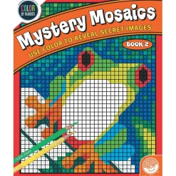 Color By Number Mystery Mosaics: Book 2