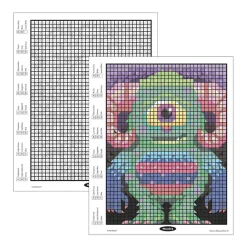 Color By Number Mystery Mosaics: Book 15
