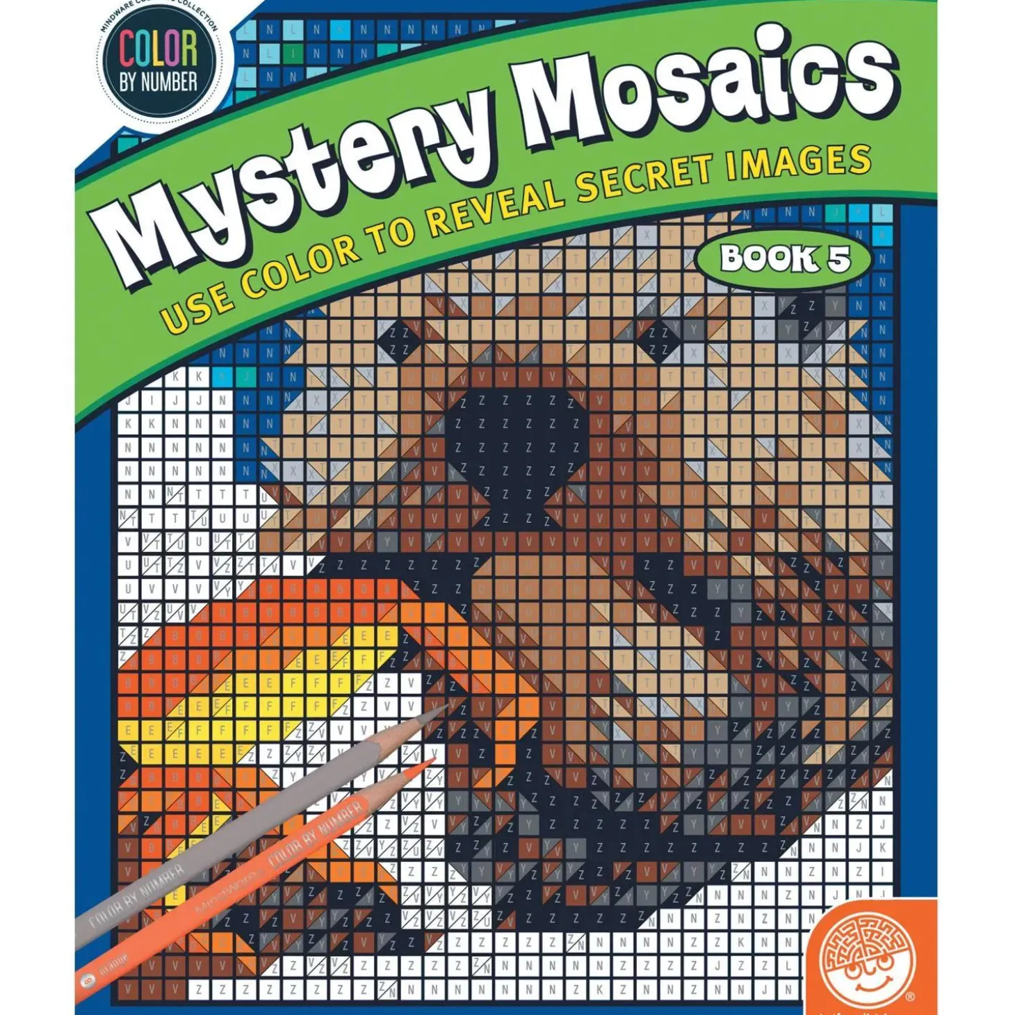 Color By Number Mystery Mosaics: Book 5