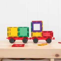 Connetix Rainbow Motion Pack – 24‑Piece Magnetic Movement & Vehicle Set