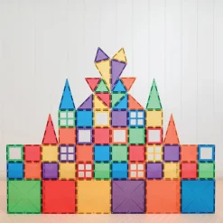 Connetix Rainbow Starter Pack – 60‑Piece Magnetic Building Set