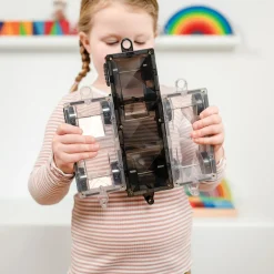 Connetix Rainbow Transport Pack – 50‑Piece Magnetic Building Set