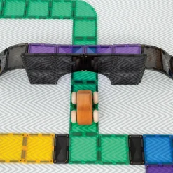 Connetix Ramps & Intersections Pack – 16‑Piece Magnetic Building Expansion Set