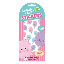 Cotton Candy Scratch & Sniff Stickers: Pack of 12