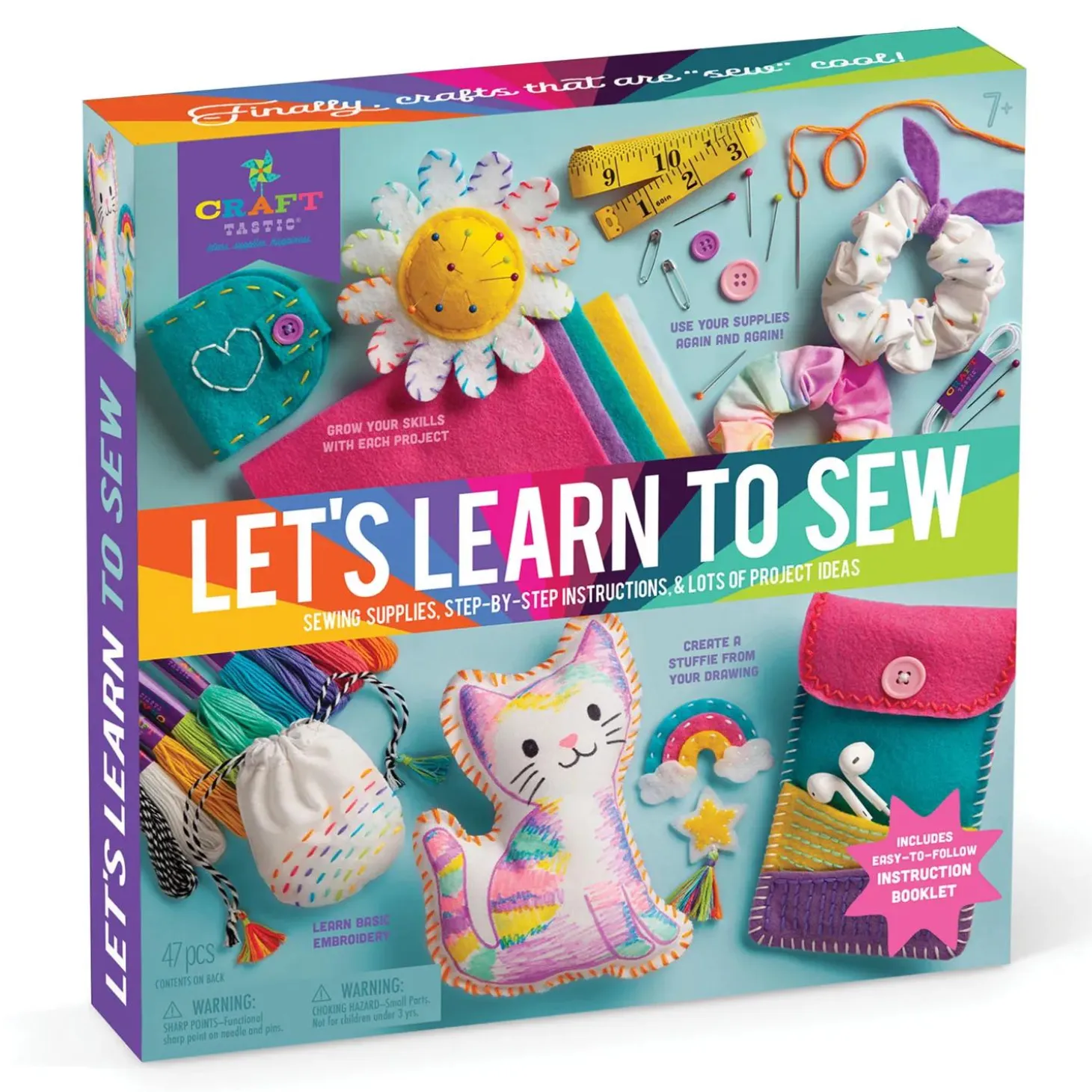 Craft-tastic Learn to Sew Craft Kit