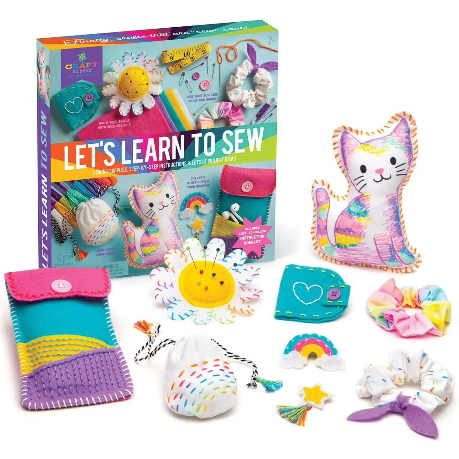 Craft-tastic Learn to Sew Craft Kit