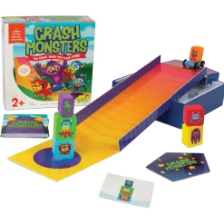 Crash Monsters Peaceable Kingdom Stacking Toddler Game