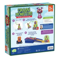 Crash Monsters Peaceable Kingdom Stacking Toddler Game