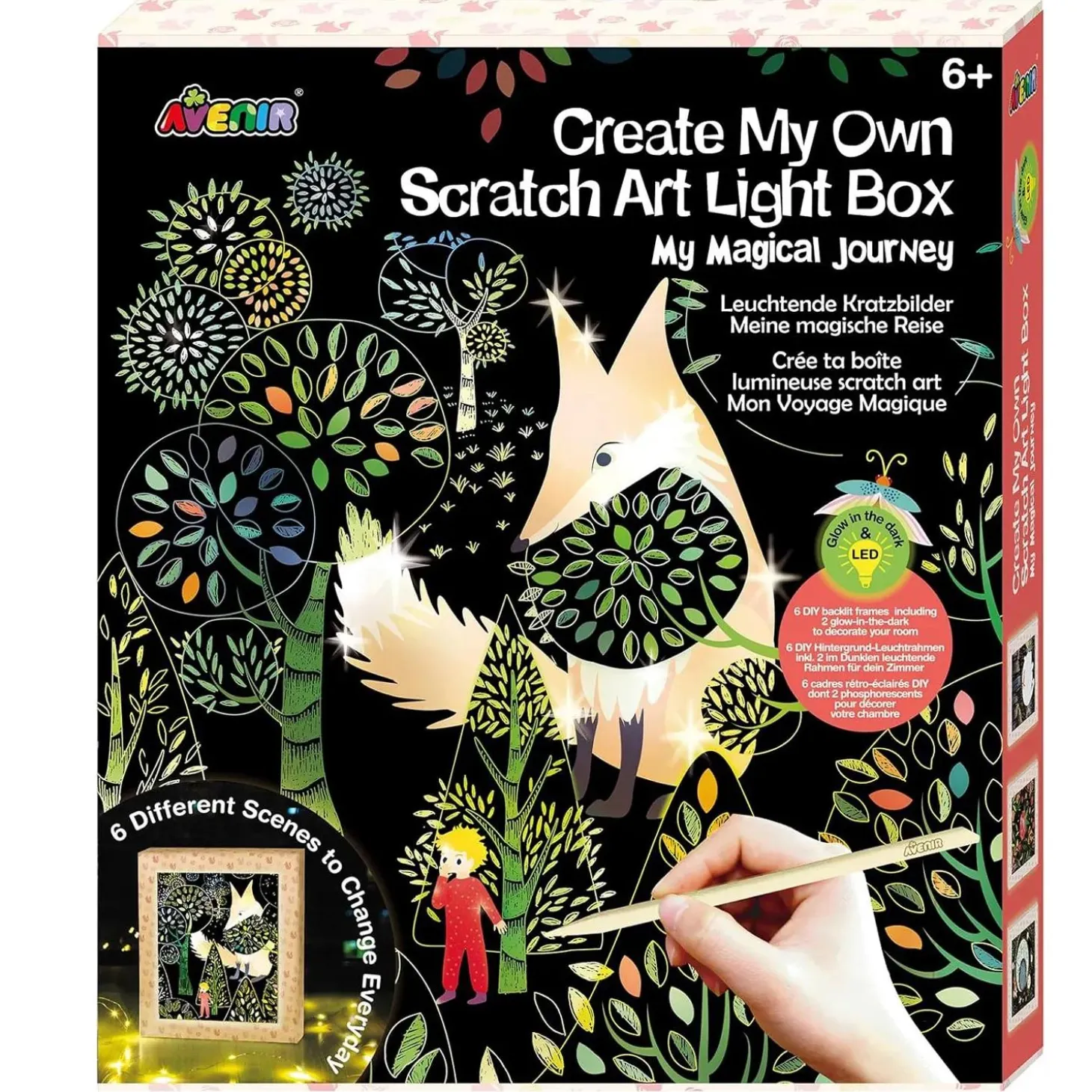Create My Own Scratch Art Light Box: My Magical Journey