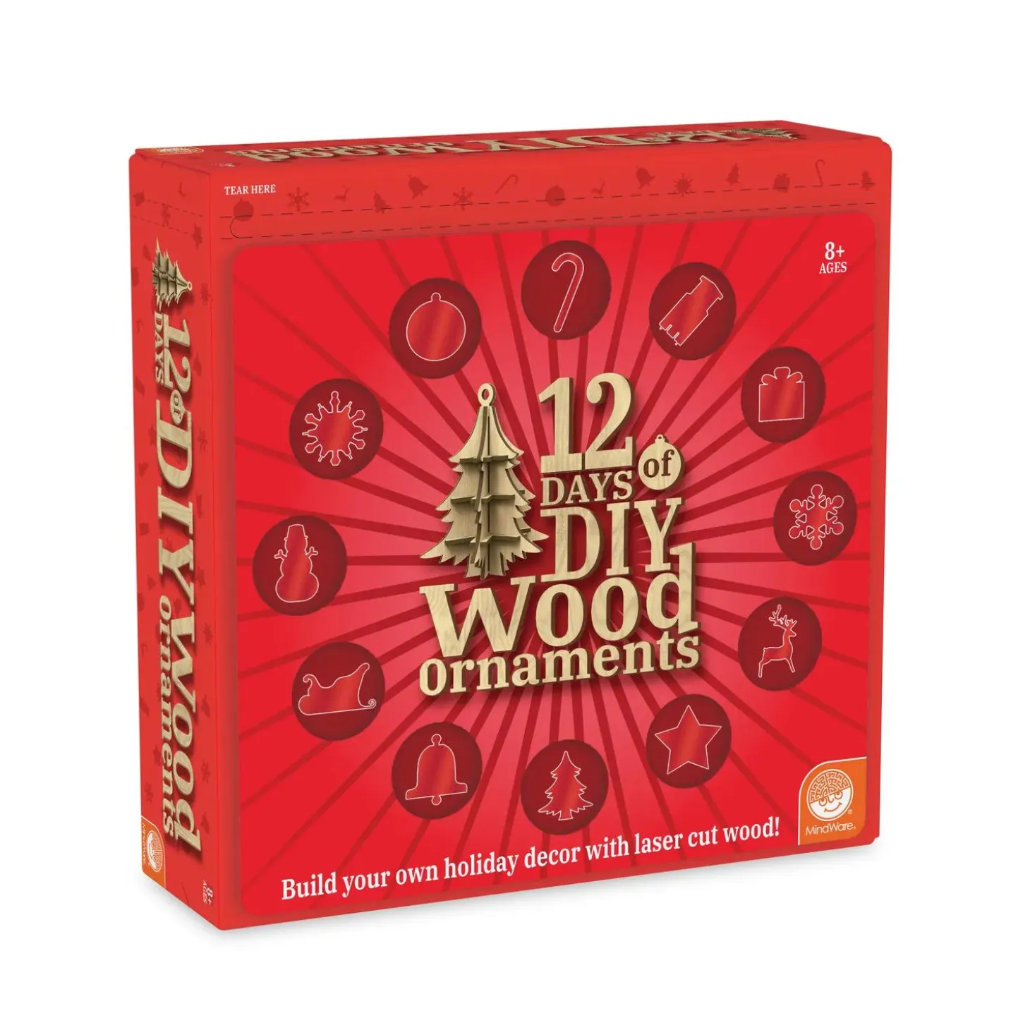 12 Days of DIY Wood Ornaments Advent Calendar