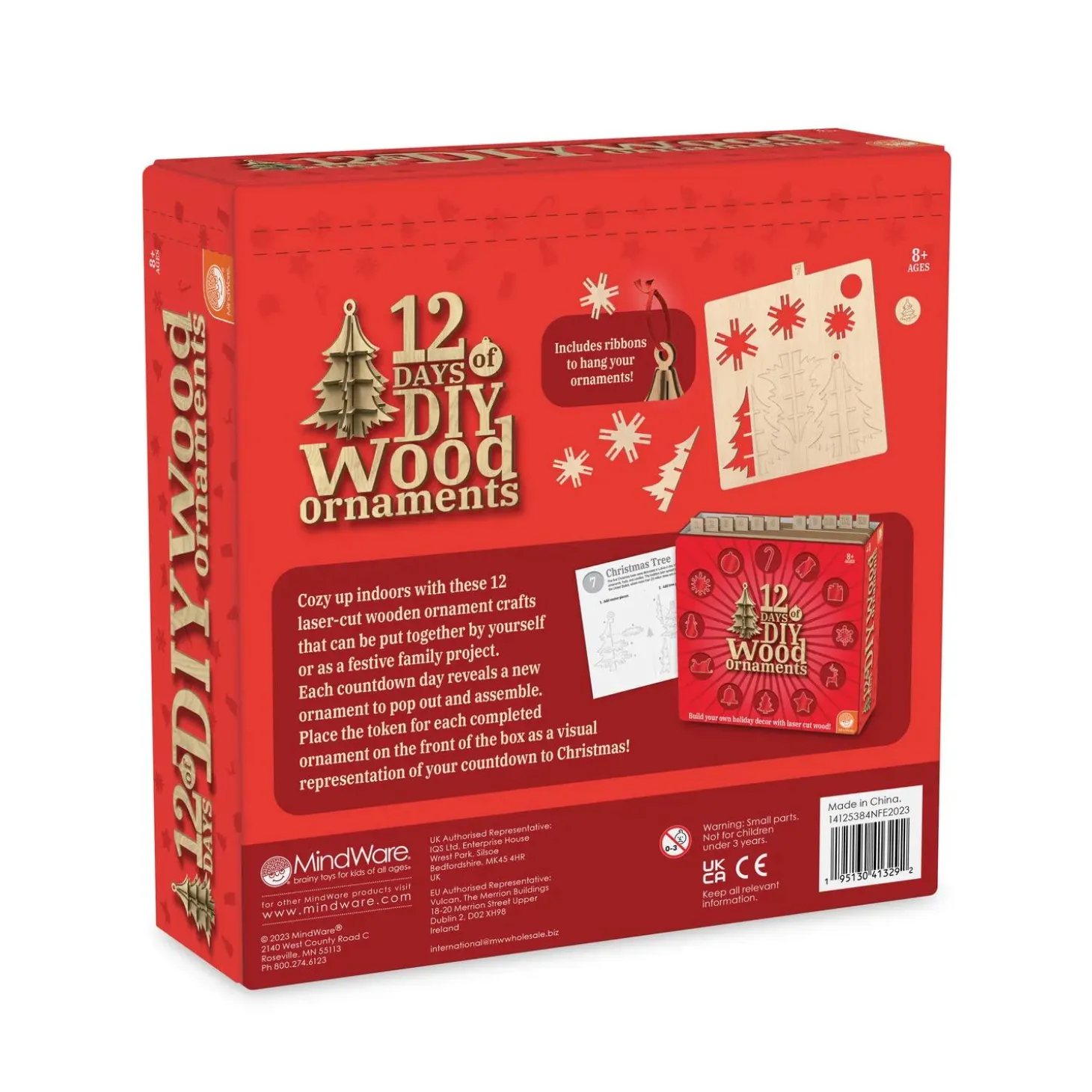 12 Days of DIY Wood Ornaments Advent Calendar