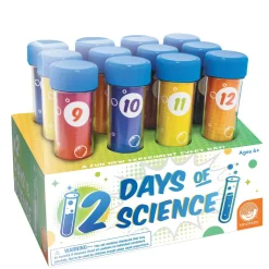 12 Days of Science Experiments Countdown Calendar