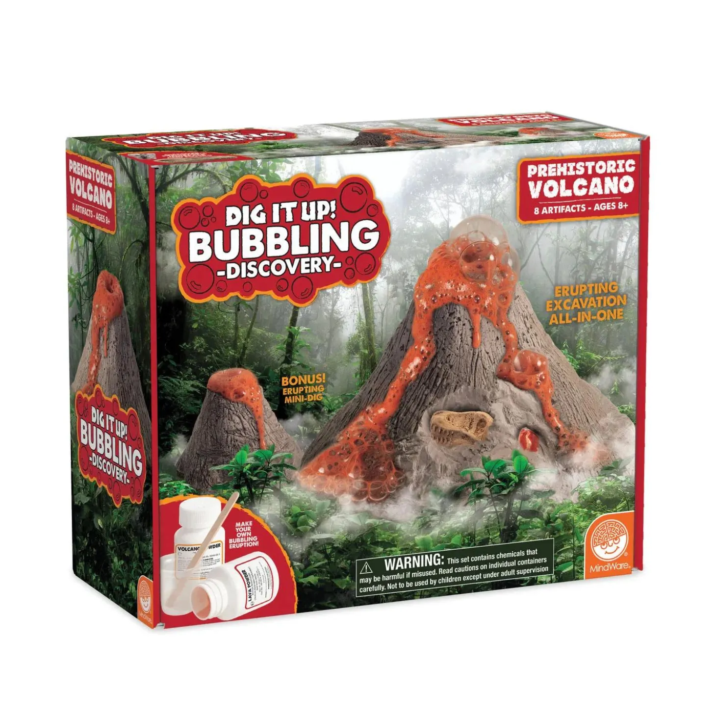 Dig It Up! Bubbling Volcano Discovery
