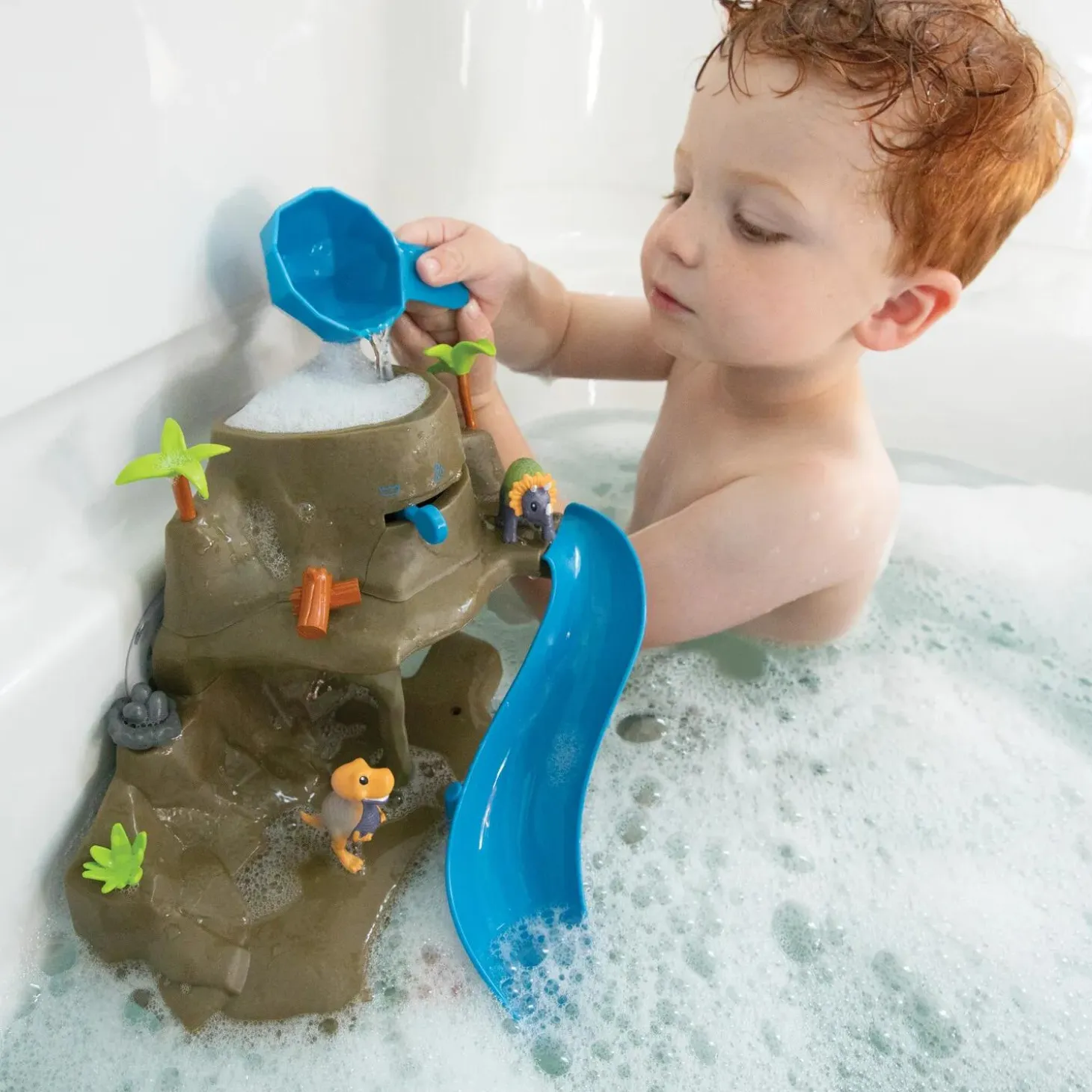 Dinosaur Color Splash Water Park Bath Toy Set