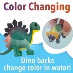 Dinosaur Color Splash Water Park Bath Toy Set