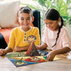 Dinosaur Escape Game and Dinosaur Island Puzzle: Set of 2