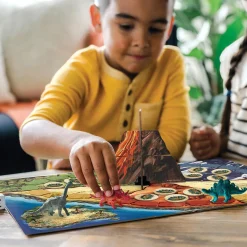 Dinosaur Escape Game and Dinosaur Island Puzzle: Set of 2