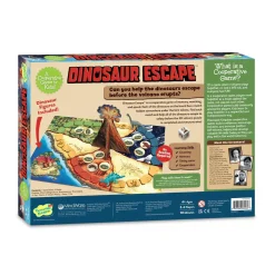 Dinosaur Escape Game and Dinosaur Island Puzzle: Set of 2